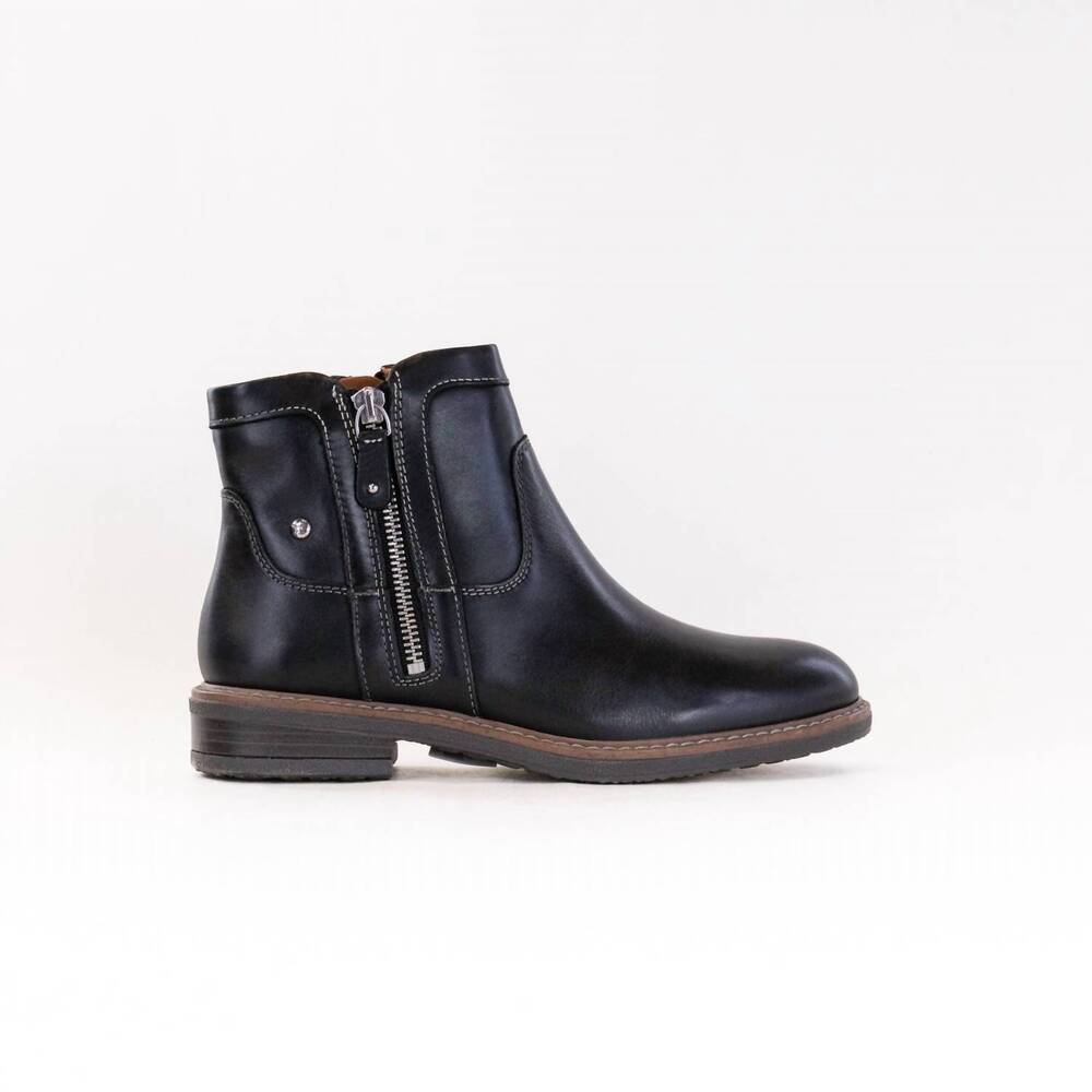 NEW PIKOLINOS women's aldaya boots in black leather